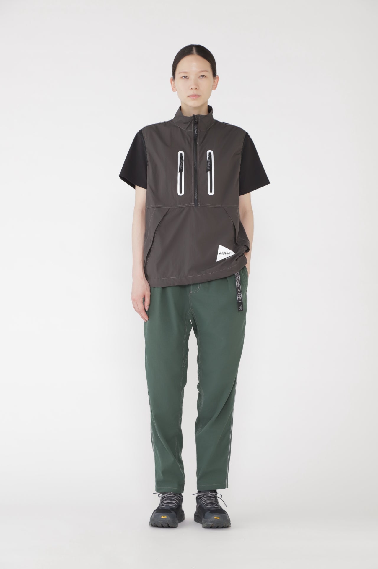 Gramicci x and wander Brushed Nylon Vest