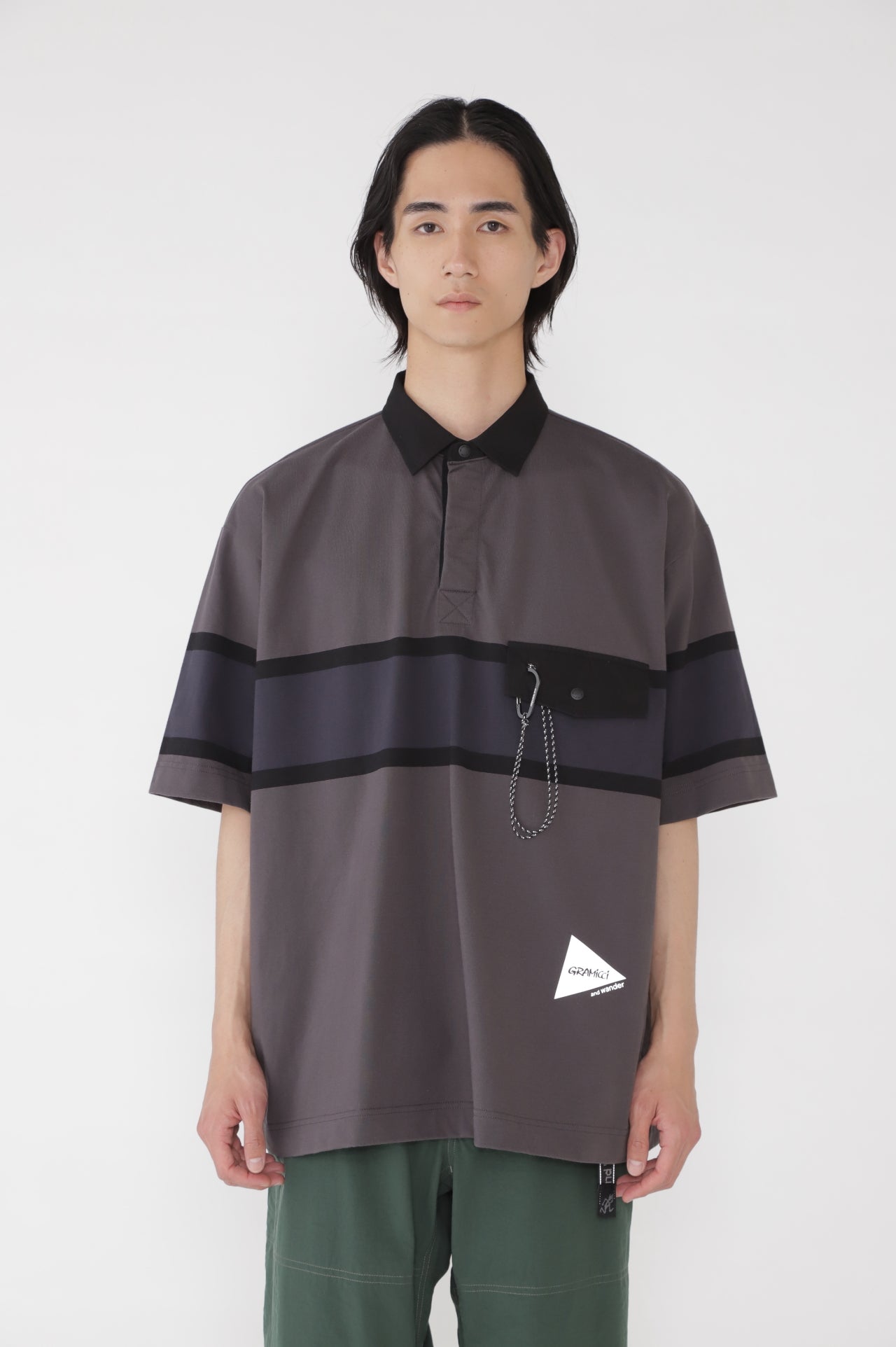Gramicci x and wander Tech Rugby Shirt