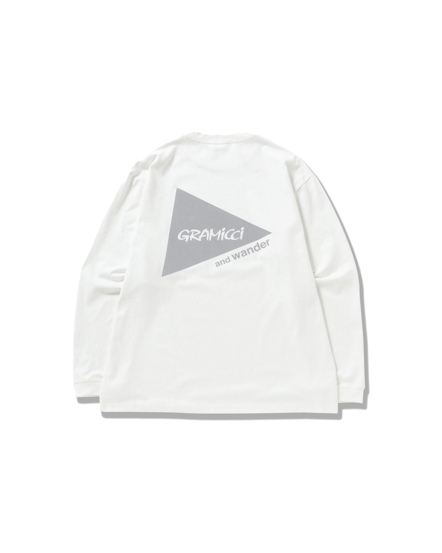 Gramicci x and wander Backprint L/S Tee - BLACK / US XS / Asia S / UK S