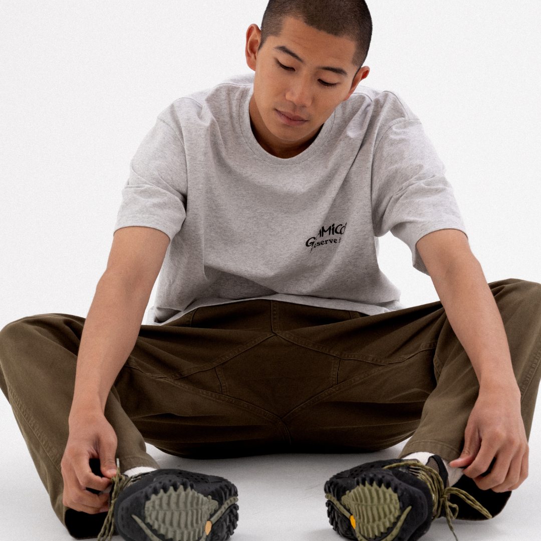 Gramicci Nylon Flare Pants (Black)