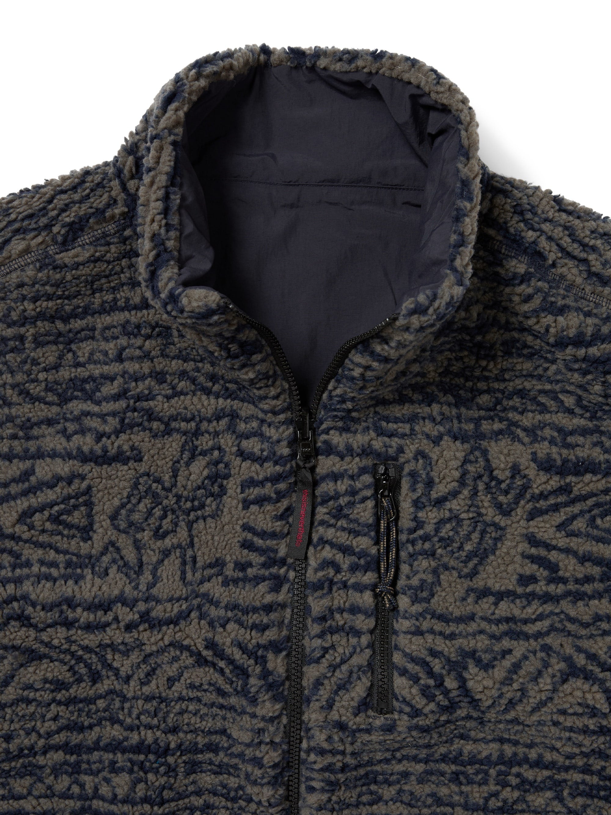 Gramicci x thisisneverthat Reversible Fleece Vest (Navy)