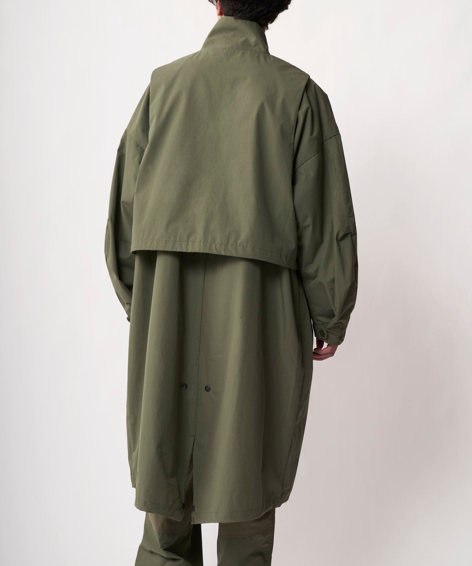 GRAMICCI◇LAYERED OUTERWEAR/GUJ2-F3005/モッズコート/L/ポリエステル ...